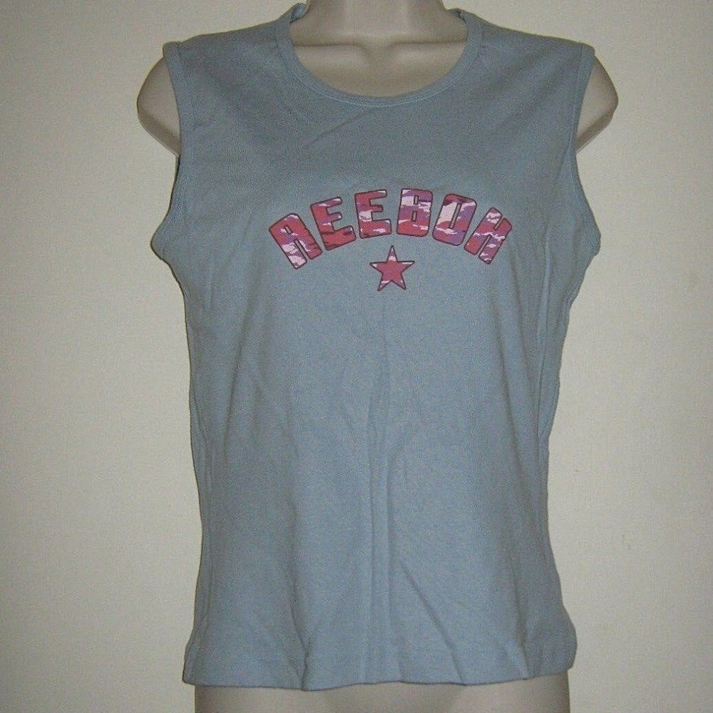 Vintage Athletic Tank Logo Sleeveless Top Shirt